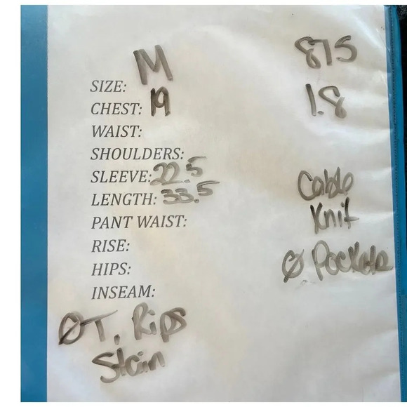 Soft Surrounding Womens Gray M Cable Knit Costal Cardigan - Picture 12 of 12